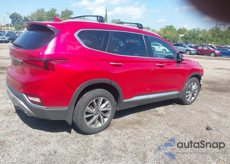 2020 Hyundai Santa Fe Sel from USA, damaged, VIN 5NMS33AD0LH199008